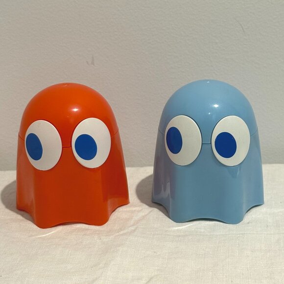 3/$20 - Pack Man Ghost Egg Cups - Retro Gaming Cute Kitchen Cooking Dining Geek - Picture 2 of 3